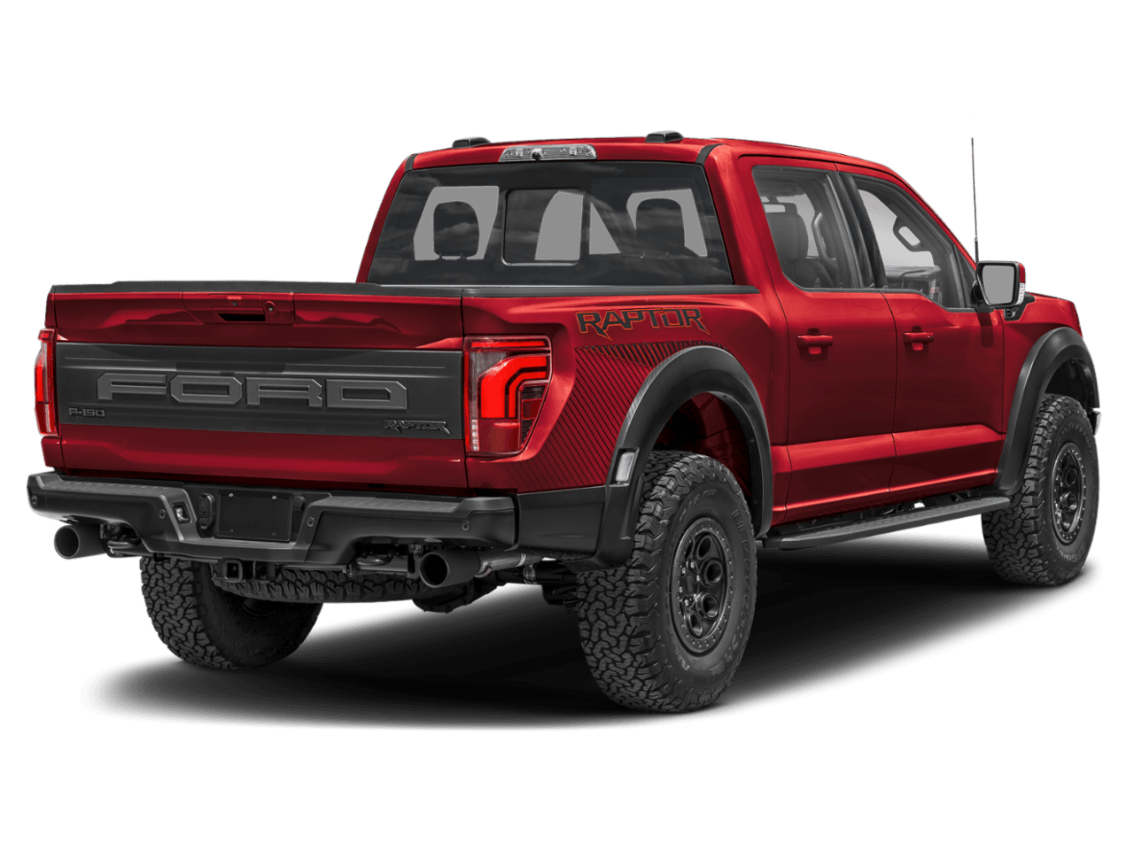 2026 Ford F-150 Raptor - Rear 3/4, facing to the right