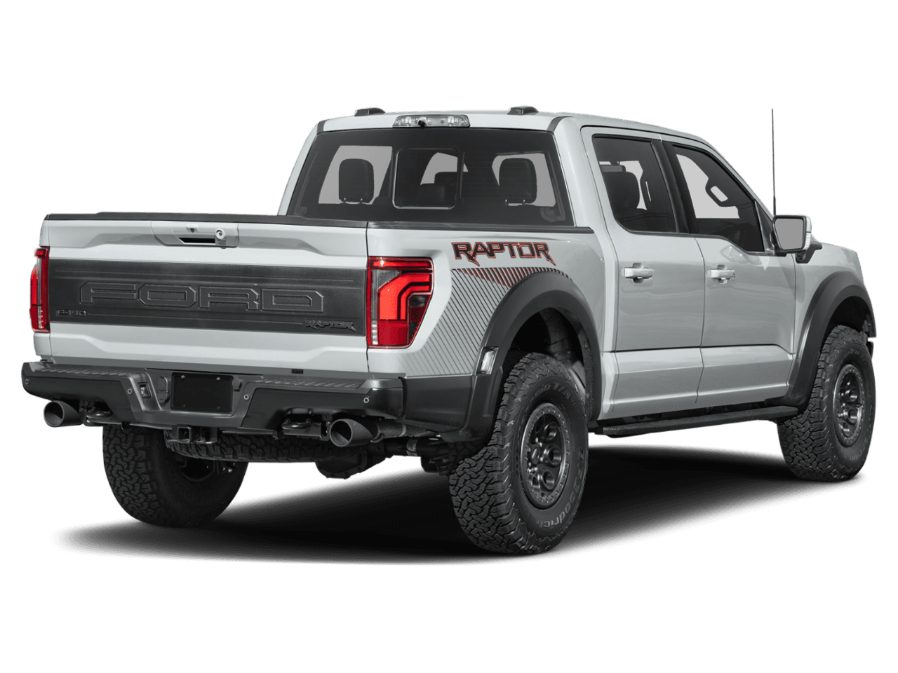 2026 Ford F-150 Raptor - Rear 3/4, facing to the right