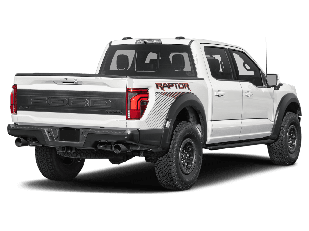 2026 Ford F-150 Raptor - Rear 3/4, facing to the right