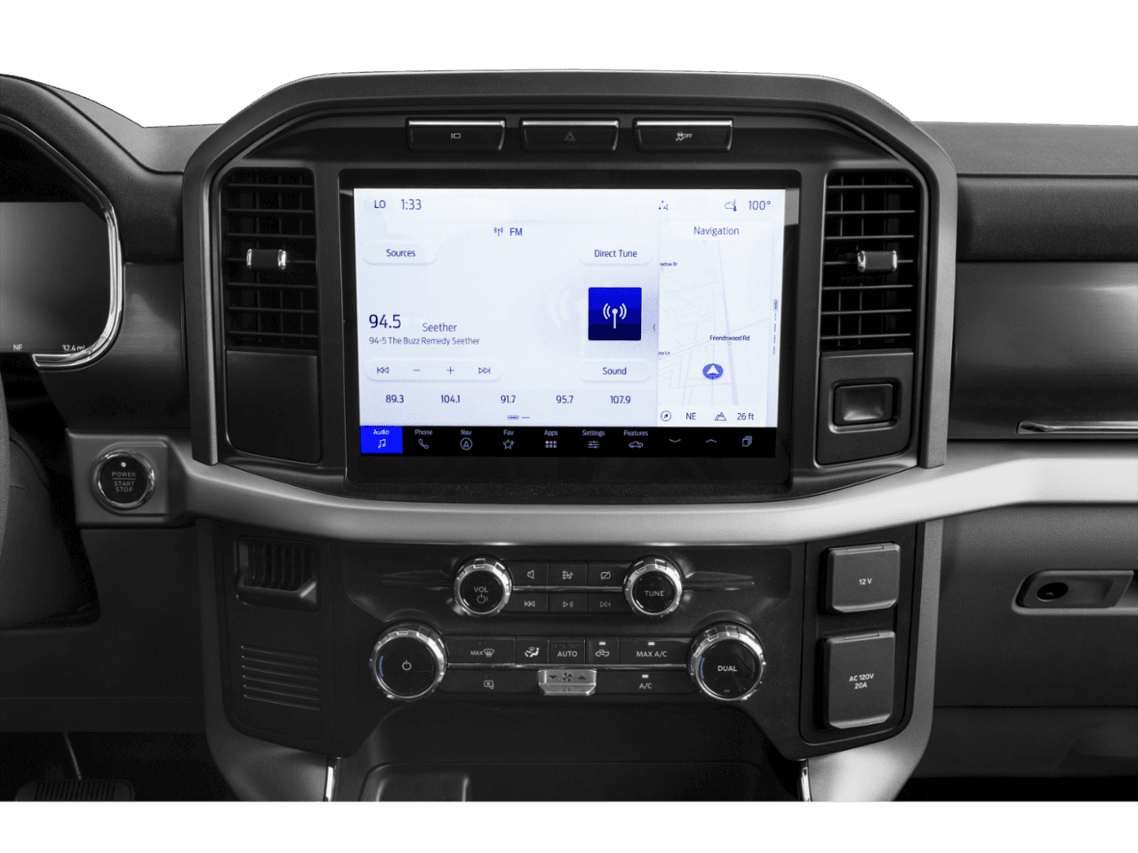 2026 Ford F-150 Lightning Pro - Interior Stereo System