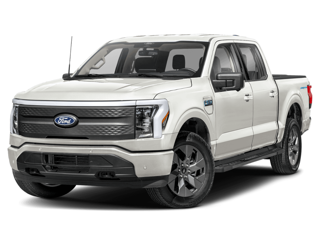 2026 Ford F-150 Lightning Flash - Front 3/4, facing to the left