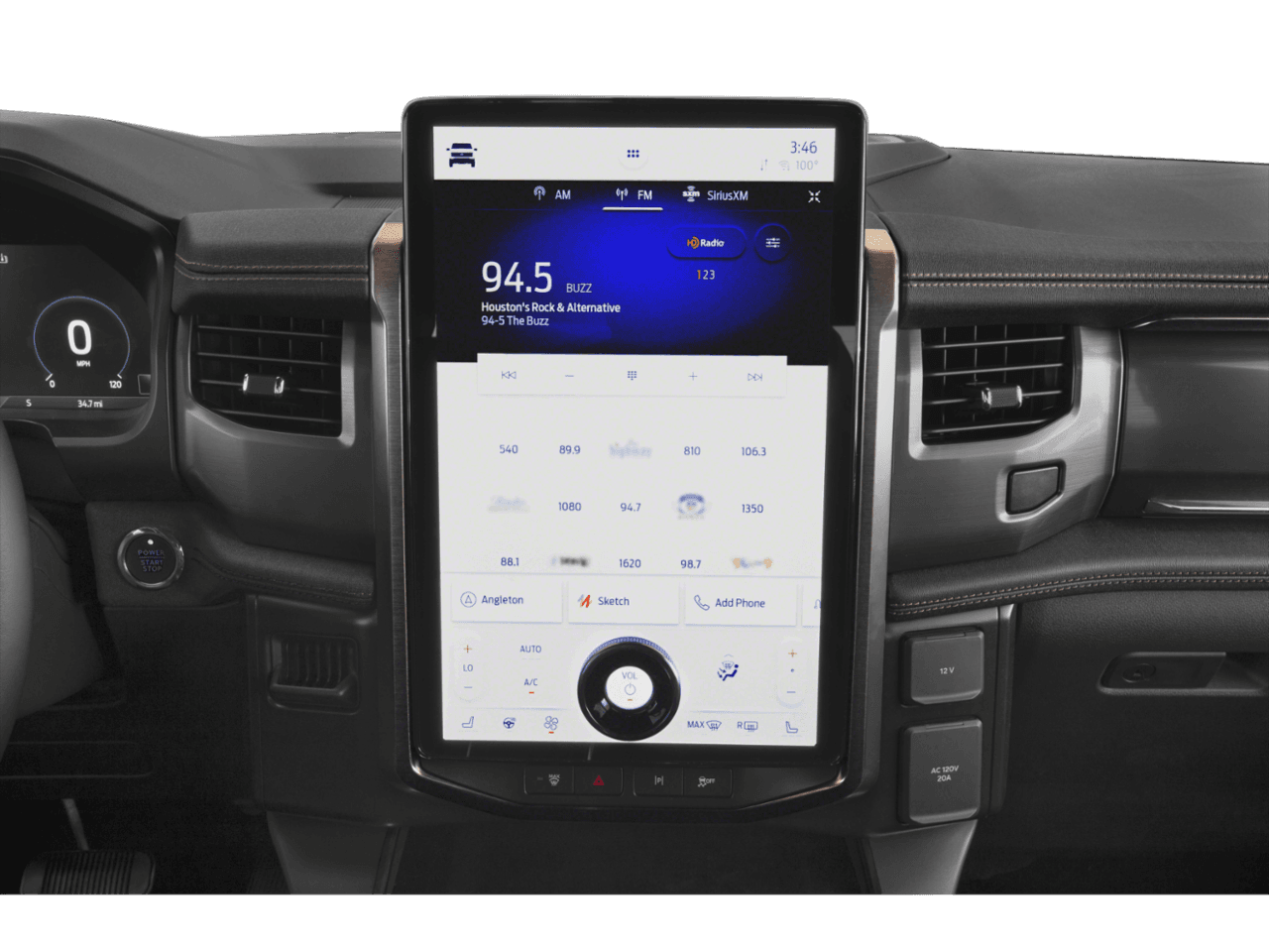 2026 Ford F-150 Lightning LARIAT - Interior Stereo System