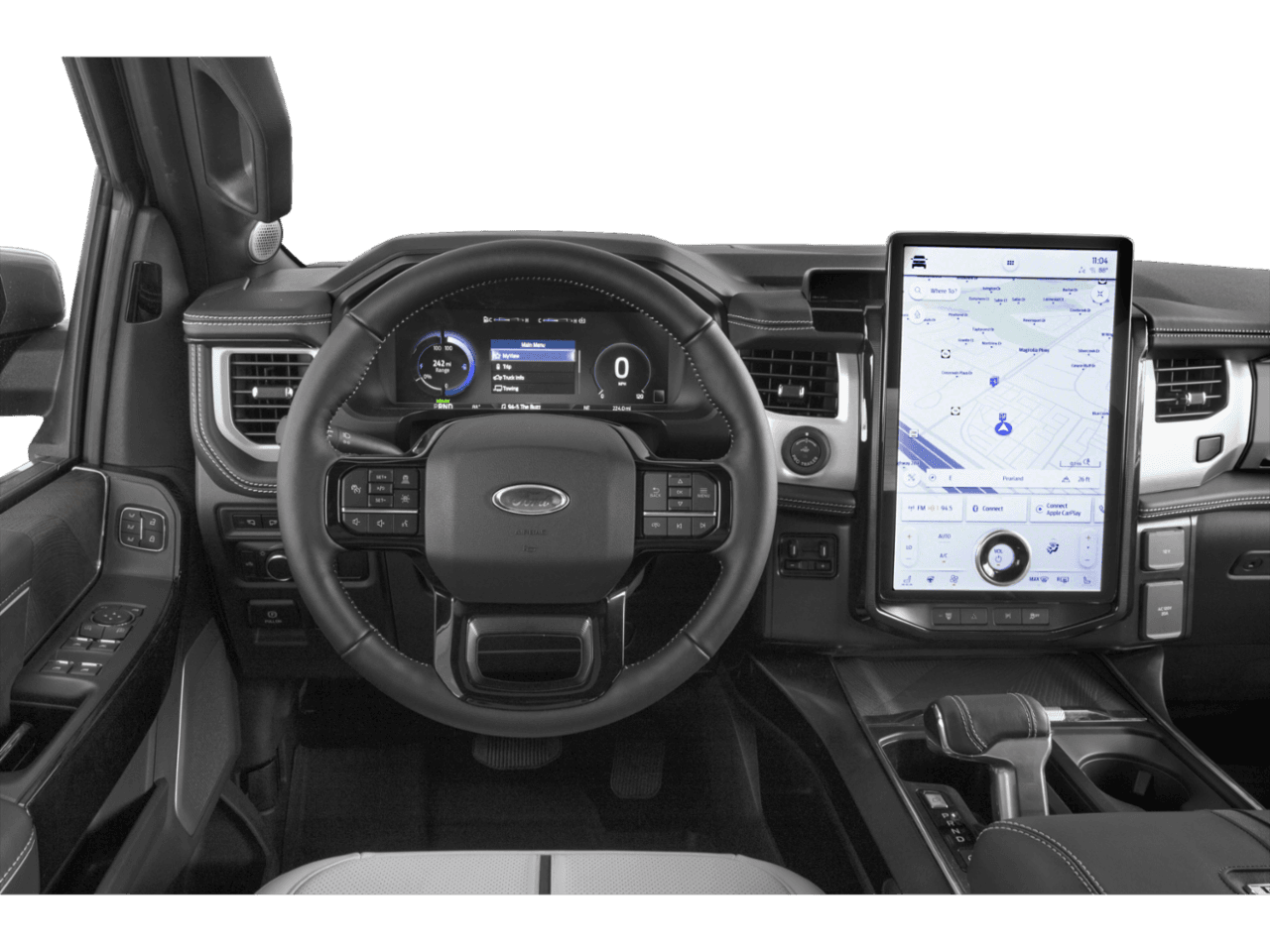 2026 Ford F-150 Lightning Platinum - Interior Drivers Dash