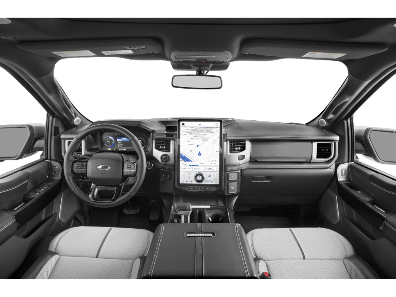 2026 Ford F-150 Lightning Platinum - Interior Full Dash Basic