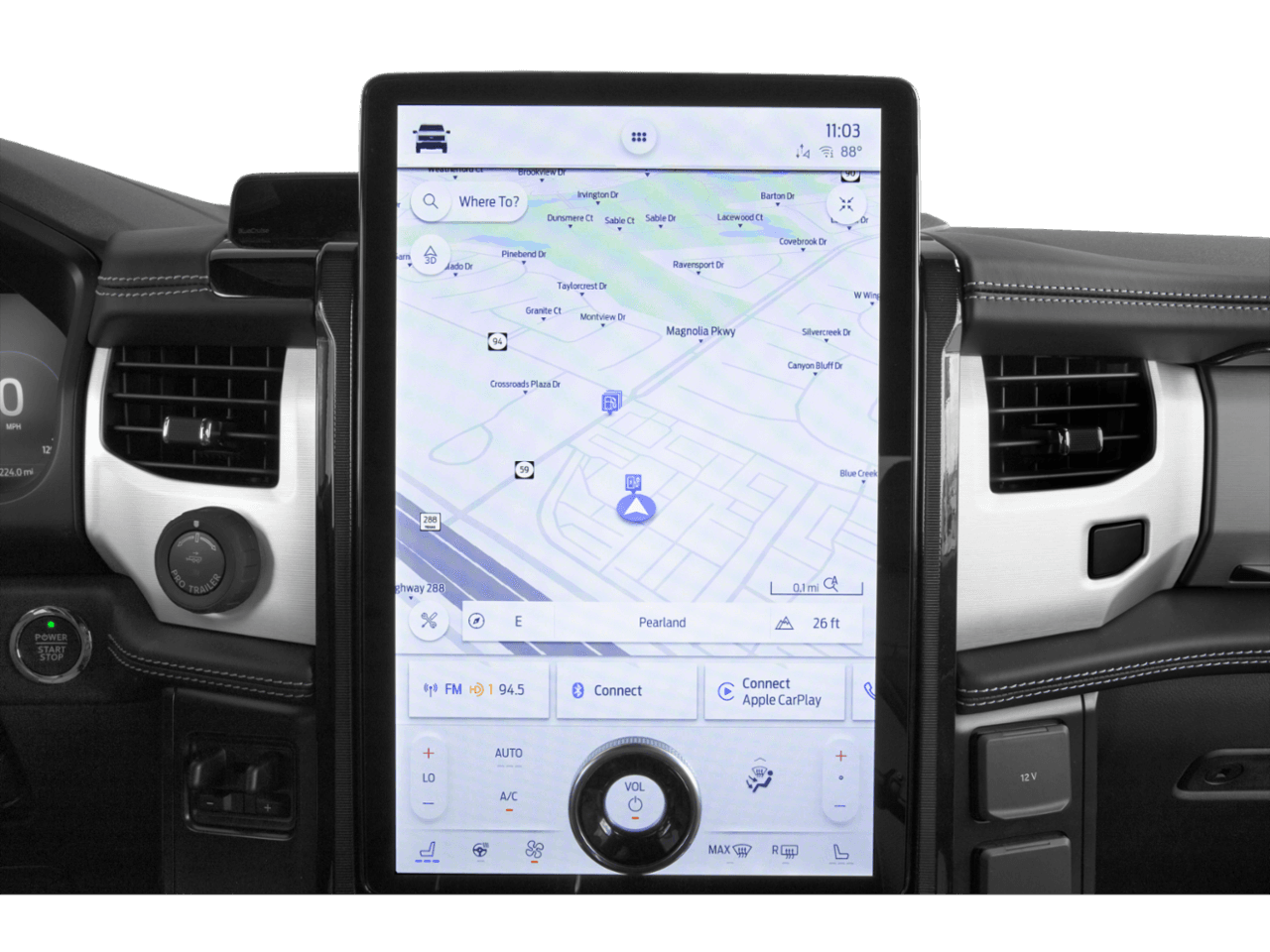 2026 Ford F-150 Lightning Platinum - Interior Navigation System