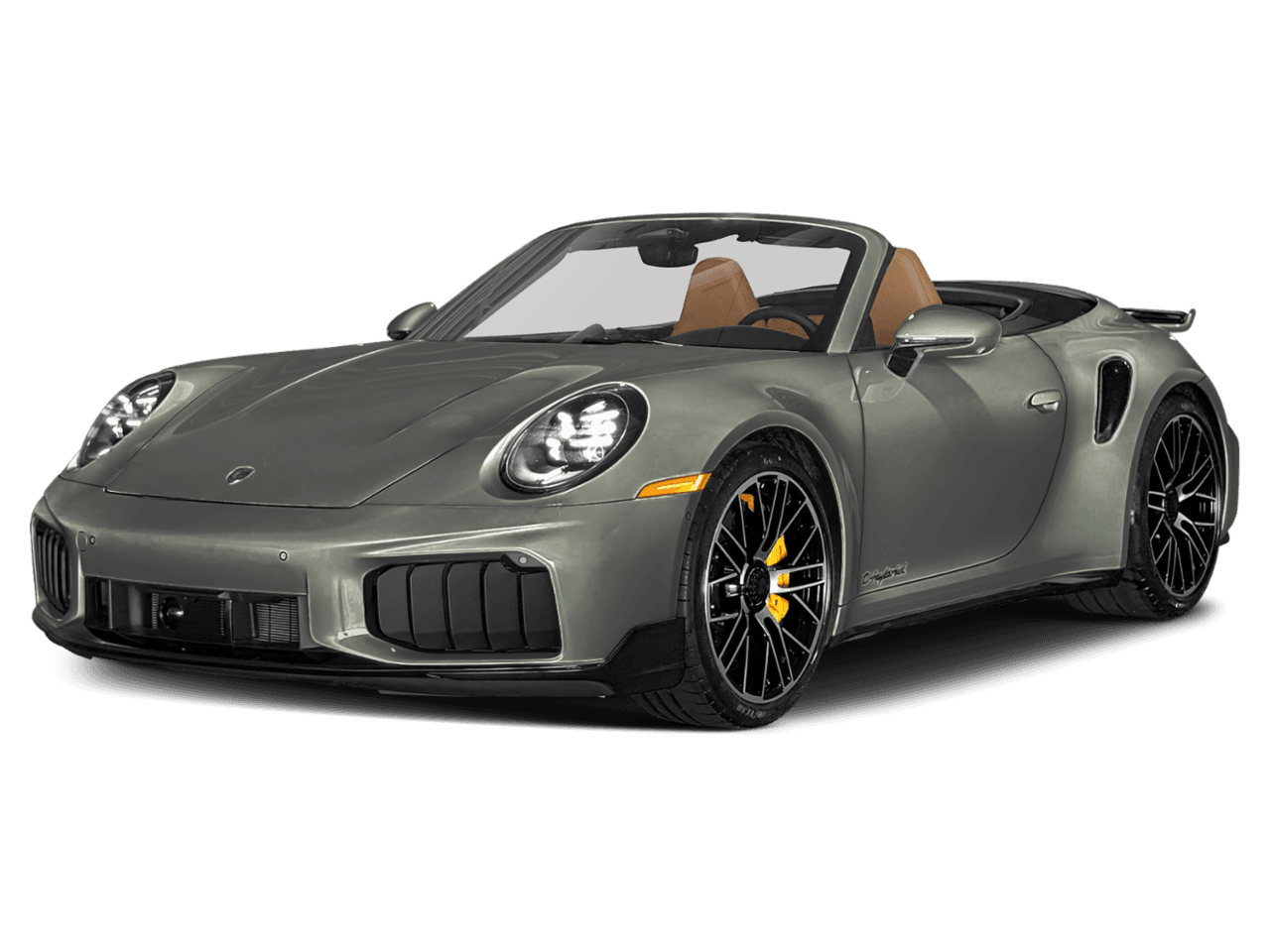 2026 Porsche 911 Turbo - Front 3/4, facing to the left