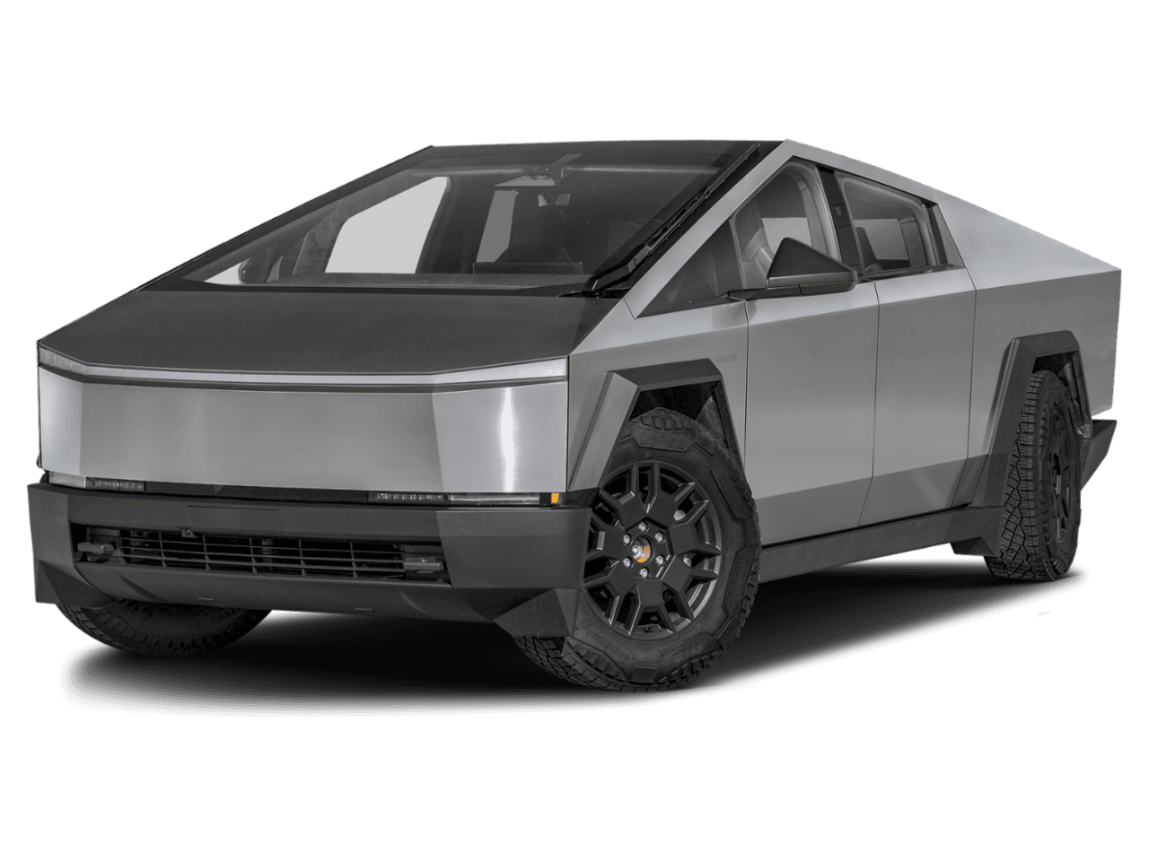 2026 Tesla Cybertruck  - Front 3/4, facing to the left