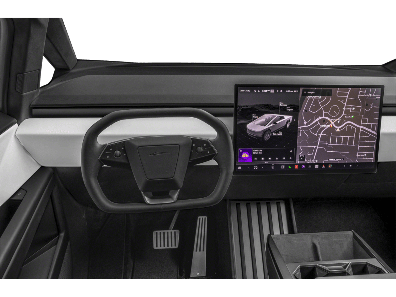 2026 Tesla Cybertruck Cyberbeast - Interior Drivers Dash