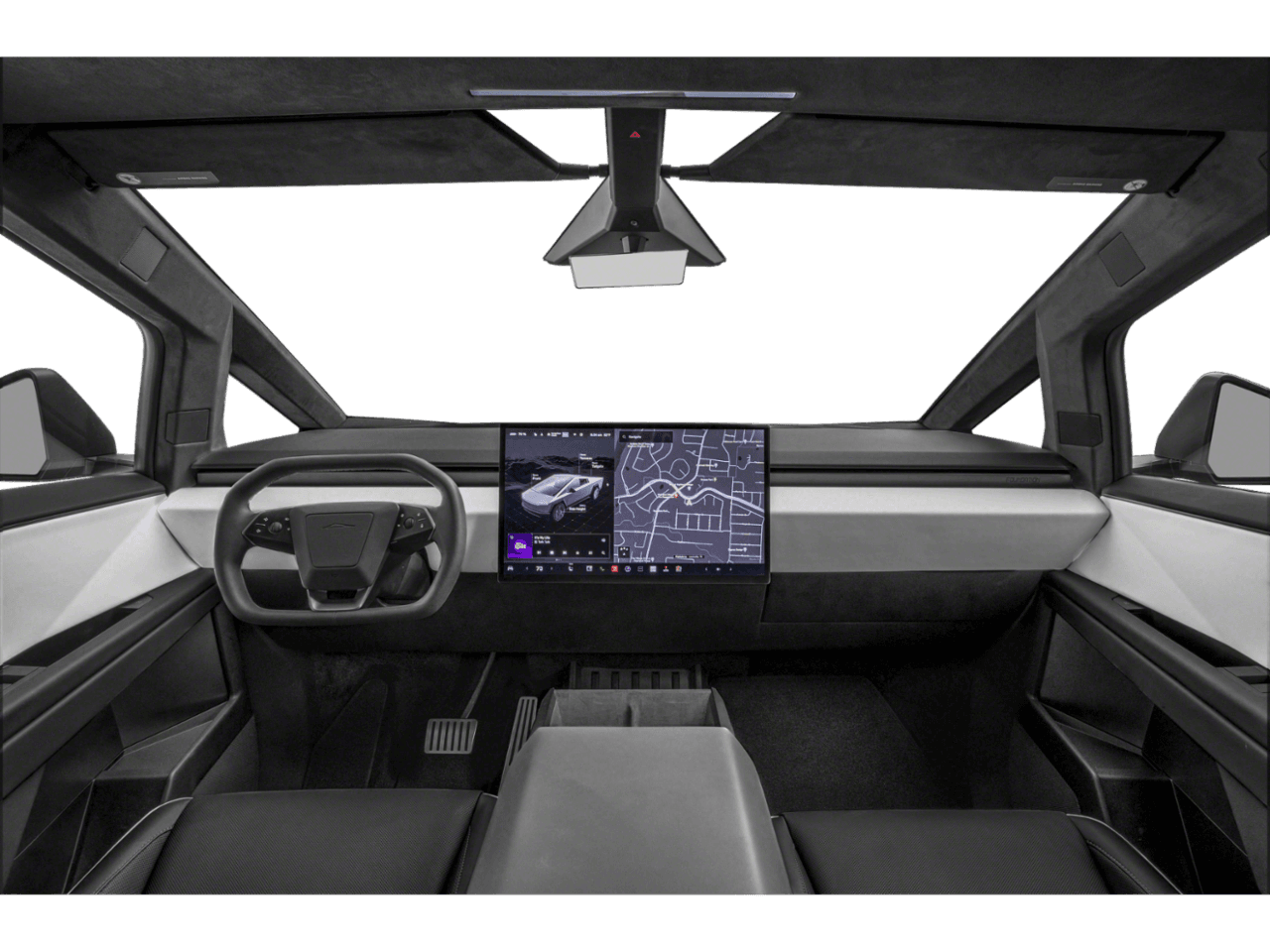 2026 Tesla Cybertruck Cyberbeast - Interior Full Dash Basic