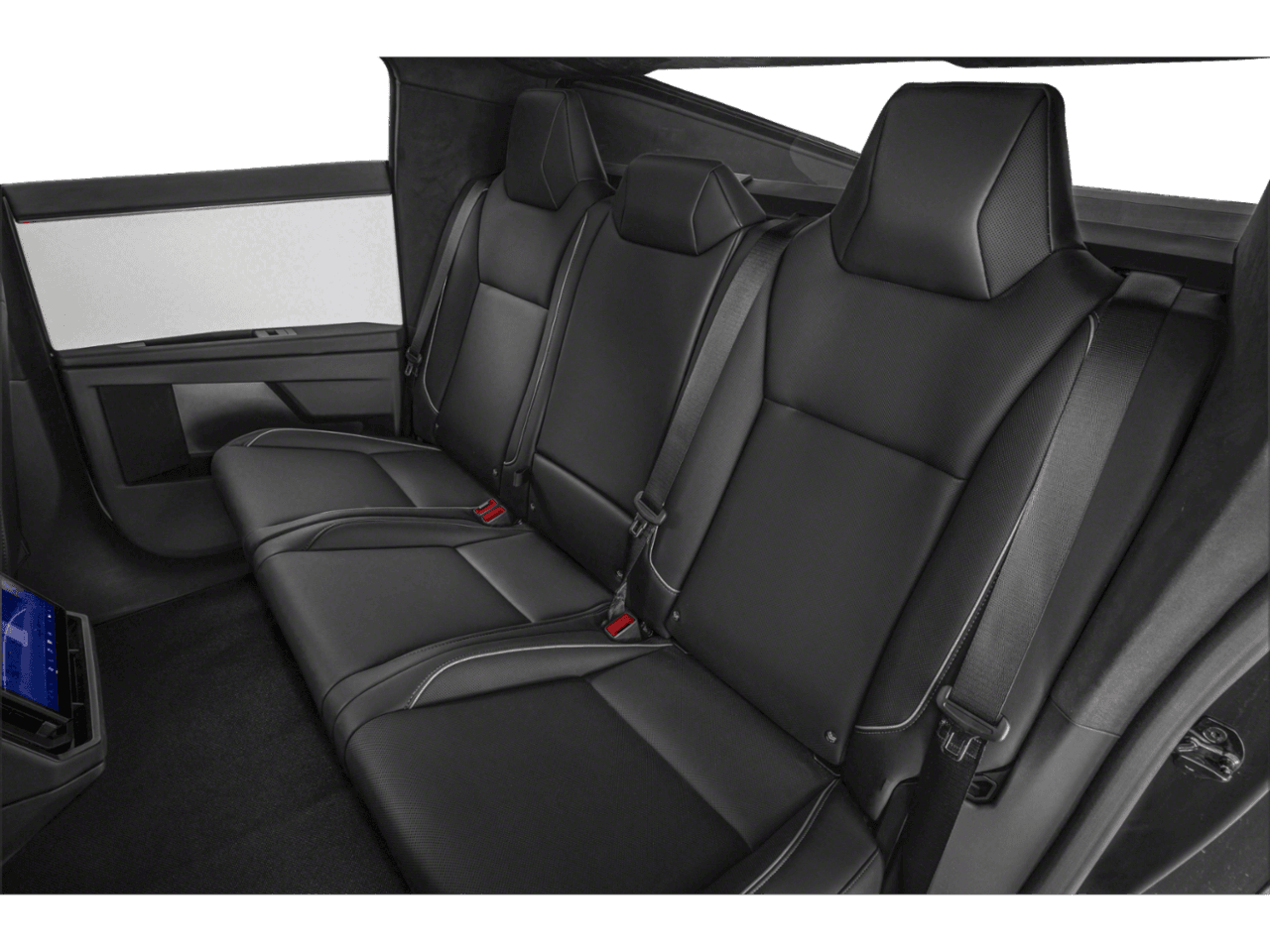 2026 Tesla Cybertruck Cyberbeast - Interior Rear seats
