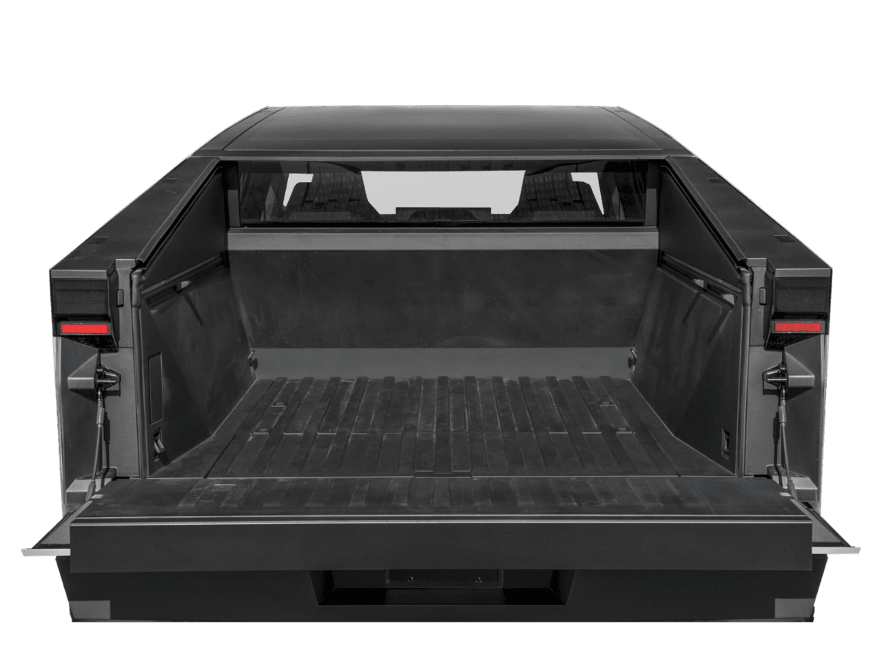 2026 Tesla Cybertruck Cyberbeast - Interior Trunk with Hatch Open Feature