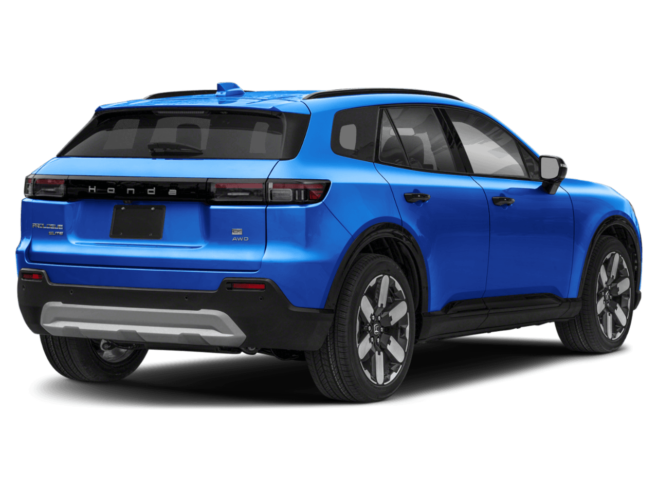 2026 Honda Prologue Elite - Rear 3/4, facing to the right