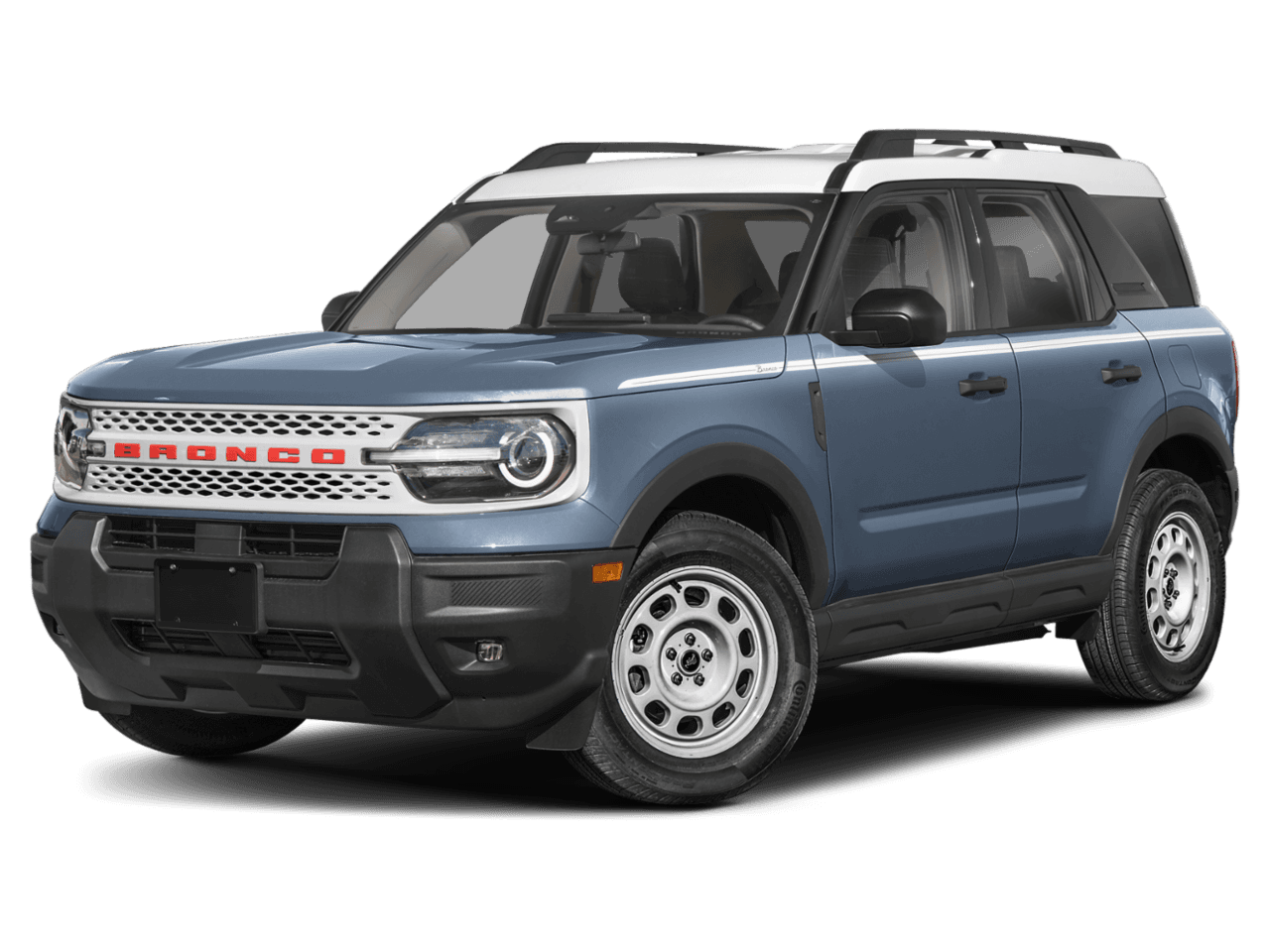 2026 Ford Bronco Sport Heritage - Front 3/4, facing to the left