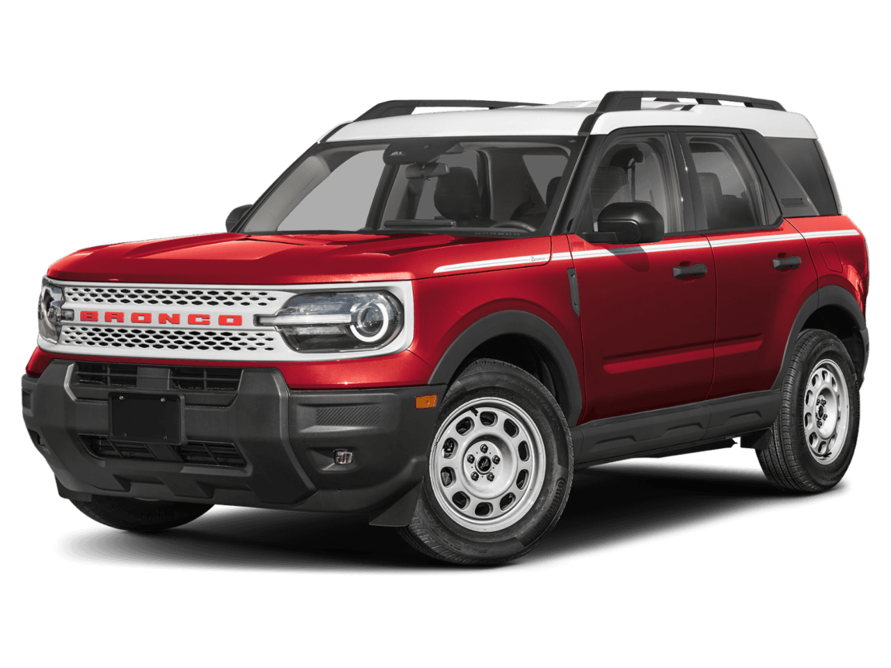 2026 Ford Bronco Sport Heritage - Front 3/4, facing to the left