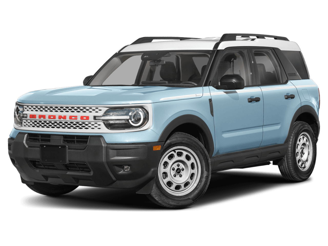 2026 Ford Bronco Sport Heritage - Front 3/4, facing to the left
