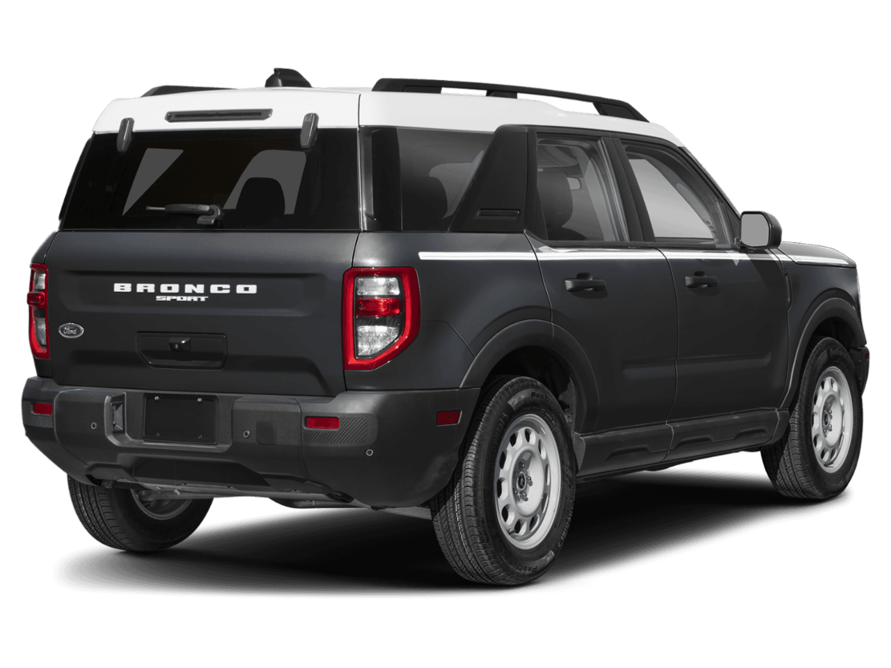 2026 Ford Bronco Sport Heritage - Rear 3/4, facing to the right