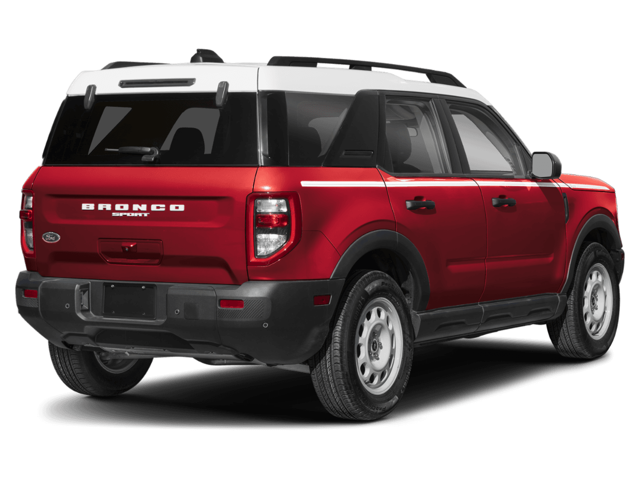 2026 Ford Bronco Sport Heritage - Rear 3/4, facing to the right