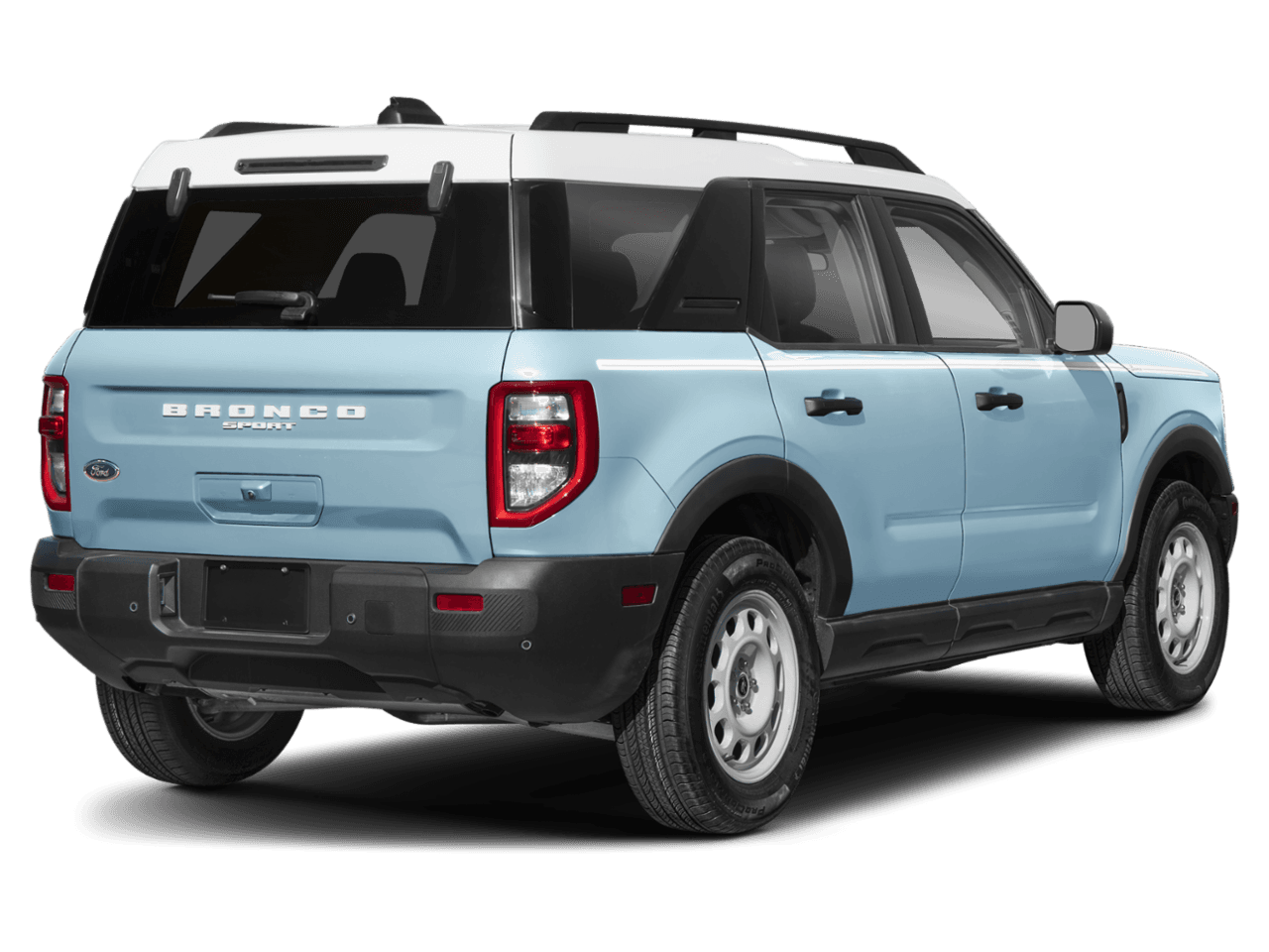 2026 Ford Bronco Sport Heritage - Rear 3/4, facing to the right