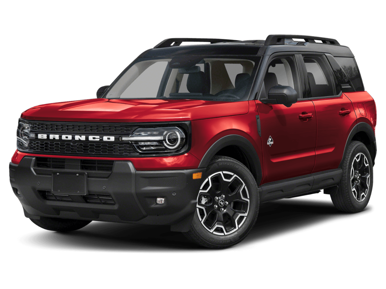 2026 Ford Bronco Sport Outer - Front 3/4, facing to the left
