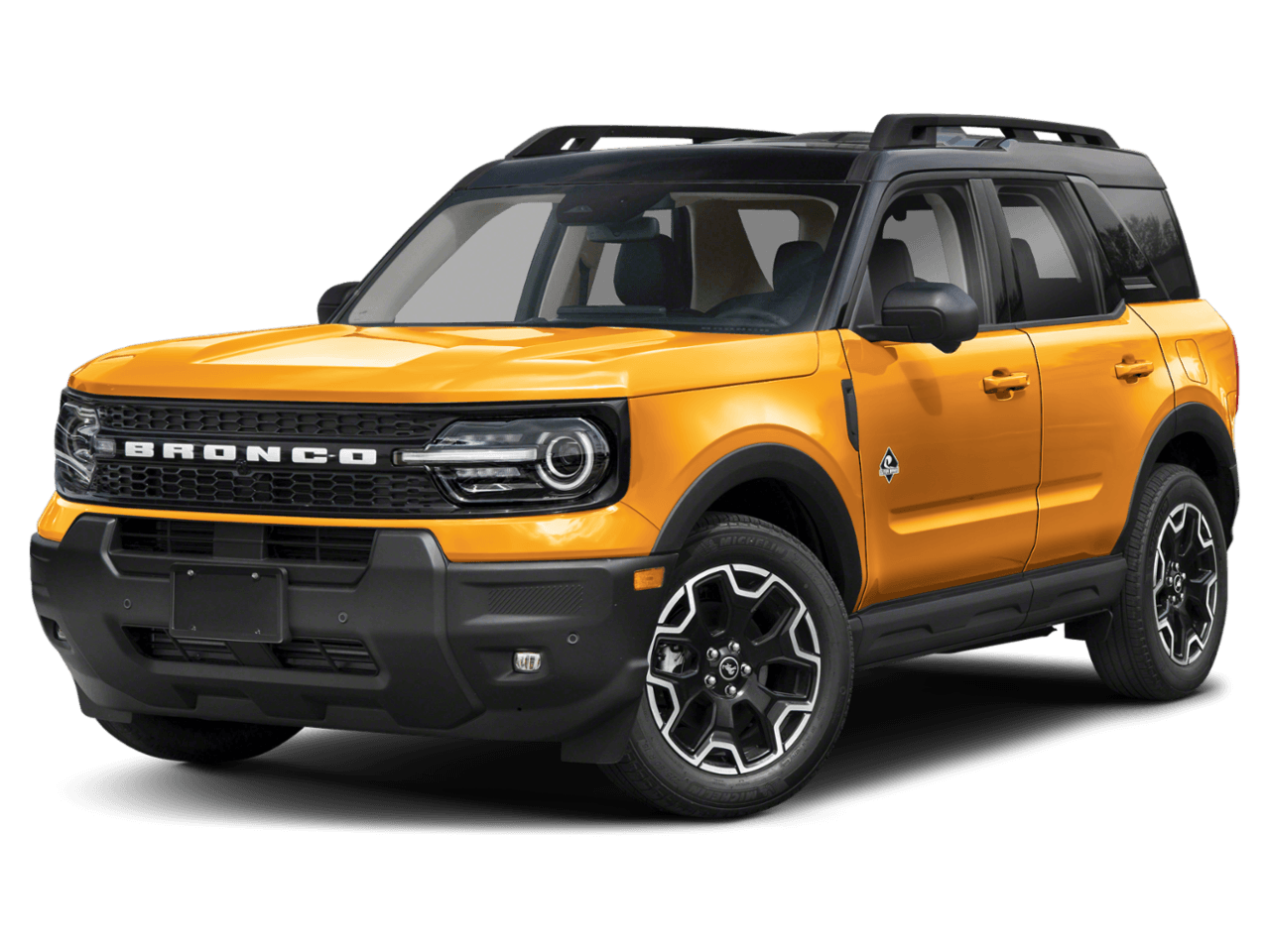 2026 Ford Bronco Sport Outer - Front 3/4, facing to the left
