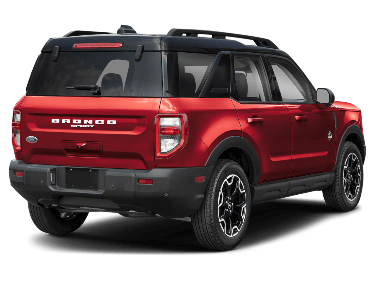 2026 Ford Bronco Sport Outer - Rear 3/4, facing to the right