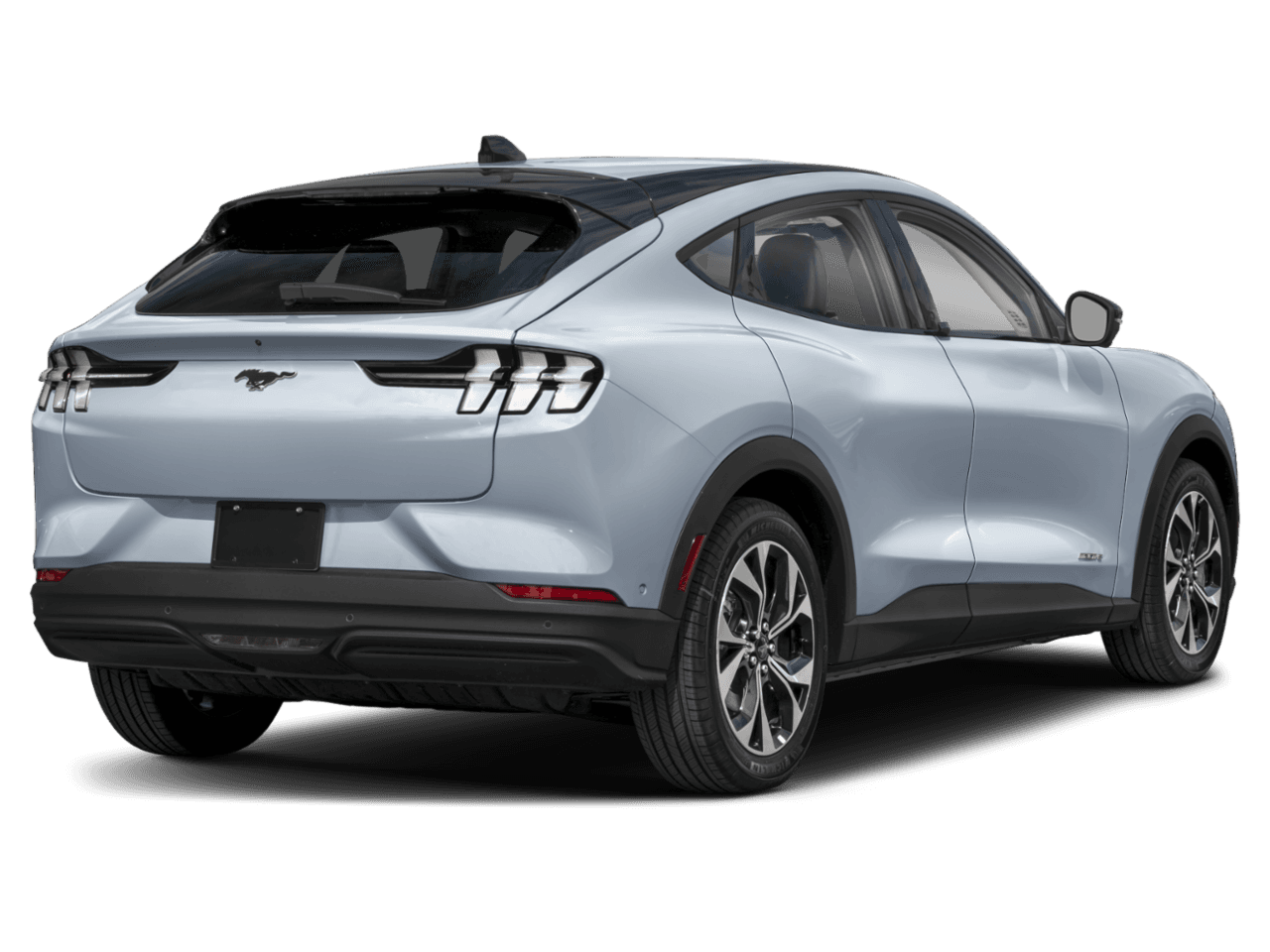 2026 Ford Mustang Mach-E Select - Rear 3/4, facing to the right