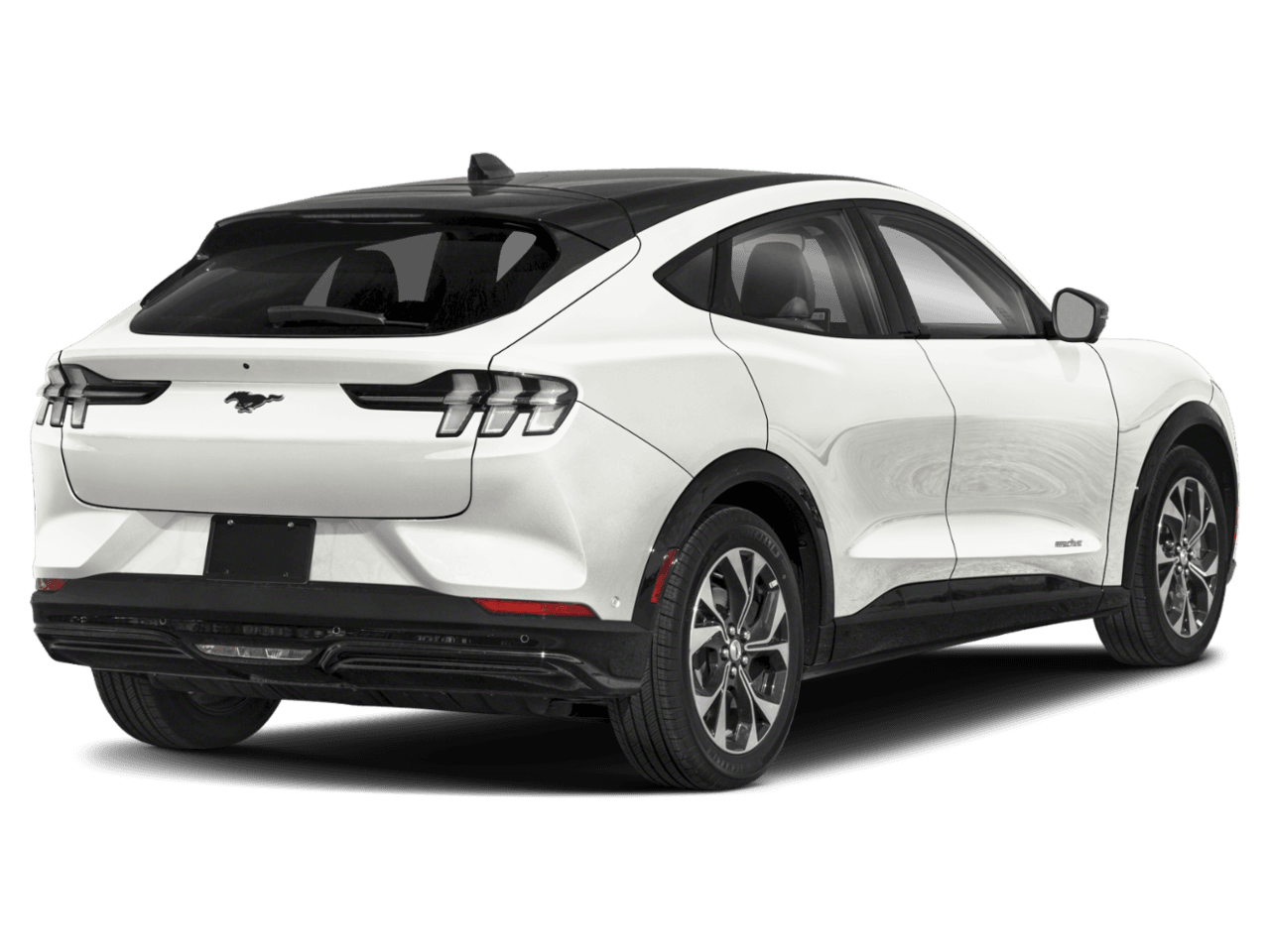 2026 Ford Mustang Mach-E Premium - Rear 3/4, facing to the right