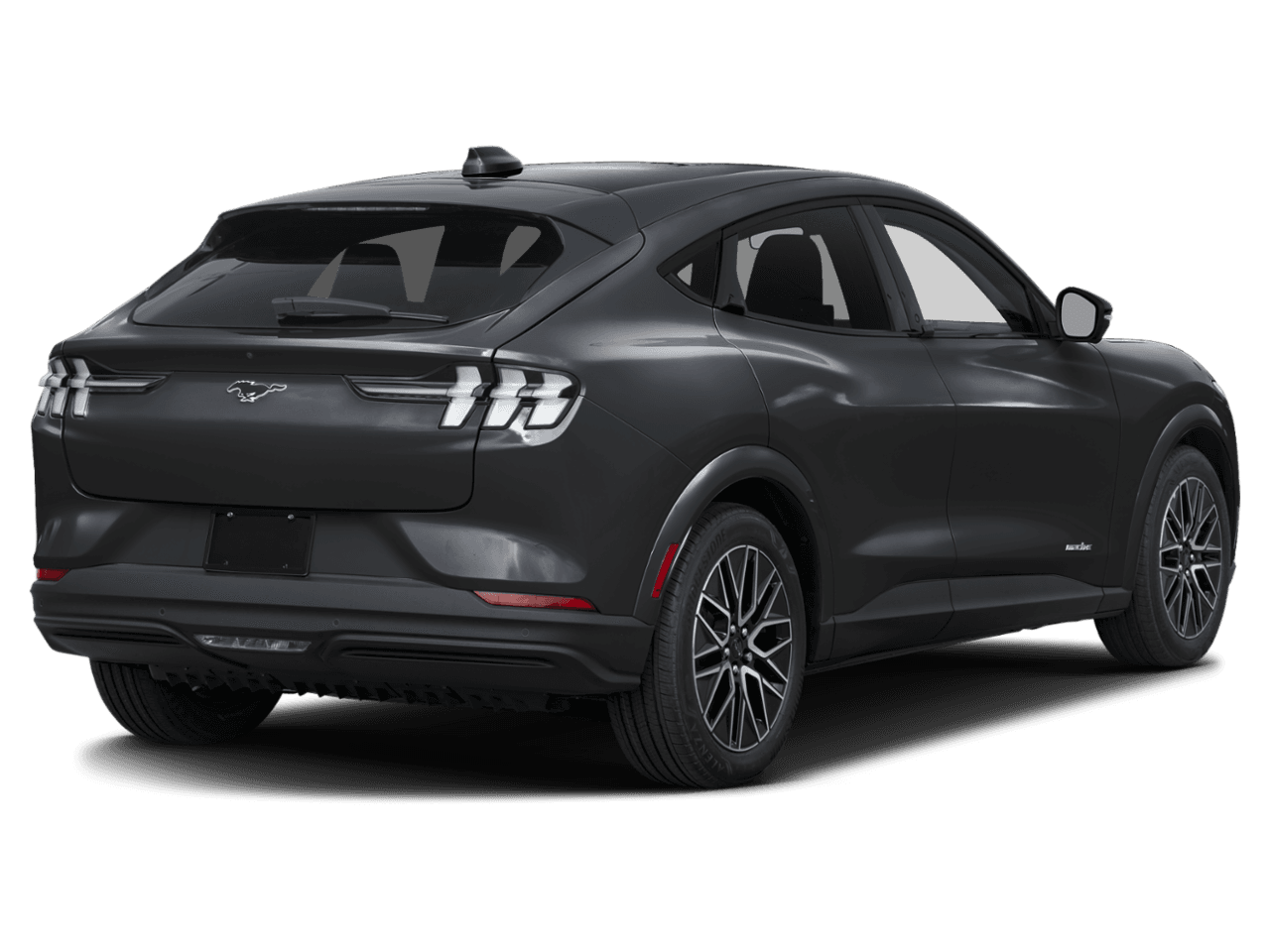 2026 Ford Mustang Mach-E Premium - Rear 3/4, facing to the right