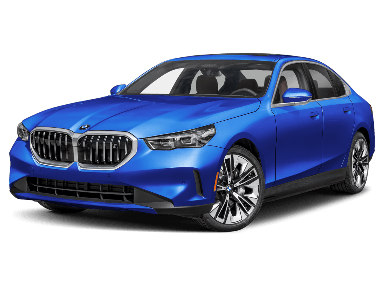 2026 BMW i5 M60 - Front 3/4, facing to the left