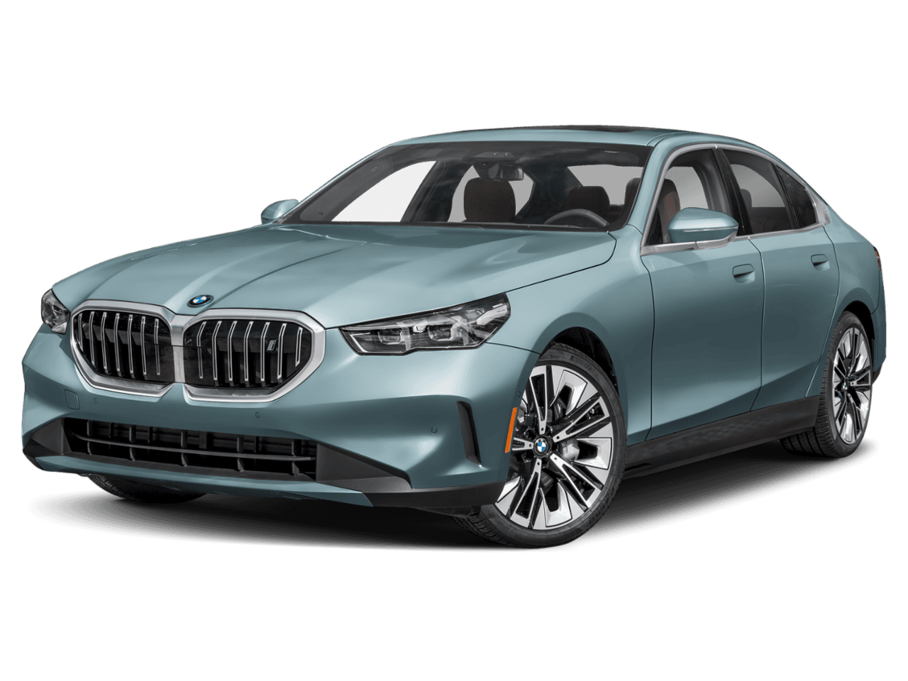 2026 BMW i5 M60 - Front 3/4, facing to the left