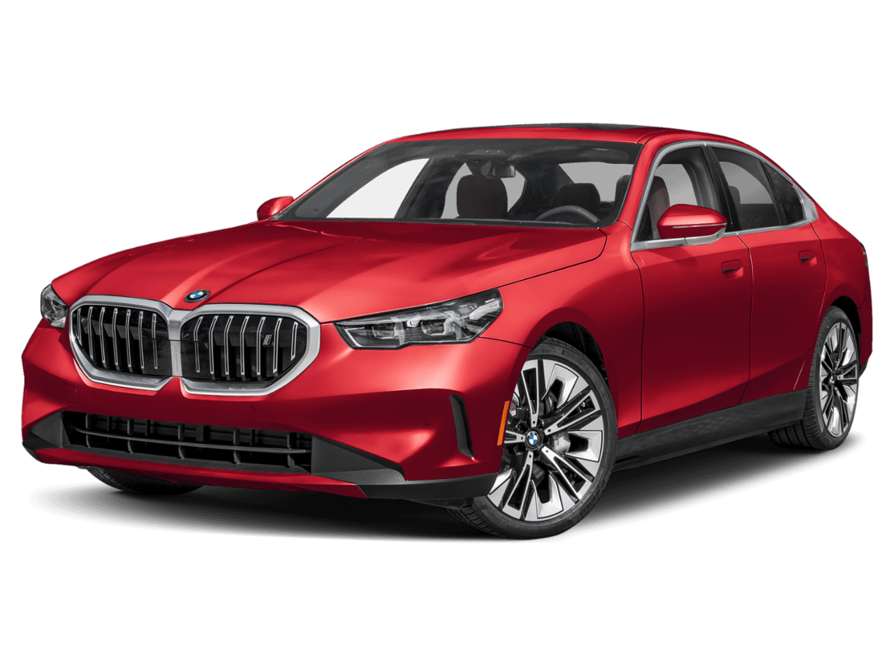 2026 BMW i5 M60 - Front 3/4, facing to the left