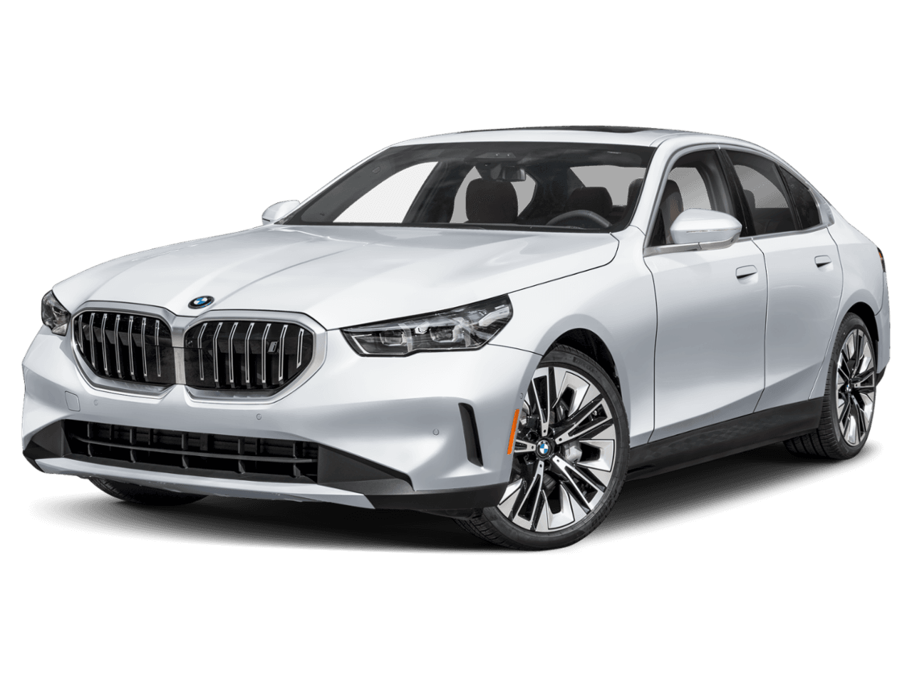 2026 BMW i5 M60 - Front 3/4, facing to the left
