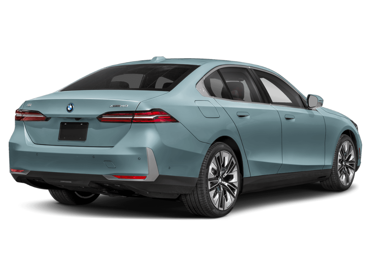 2026 BMW i5 M60 - Rear 3/4, facing to the right