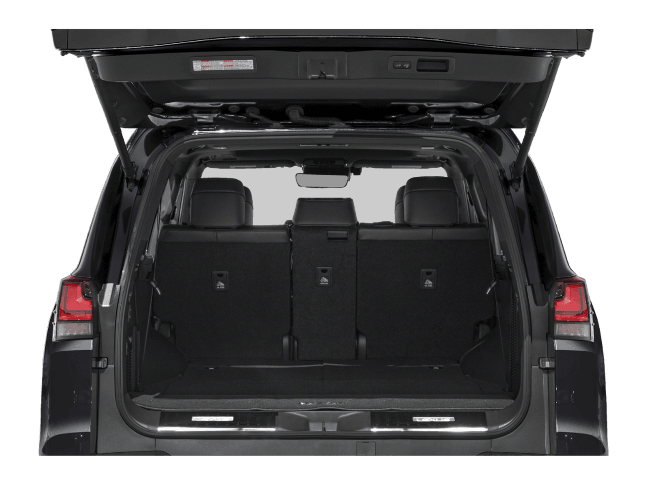 2026 Lexus LX LX 600 Premium - Interior Trunk with Hatch Open Feature