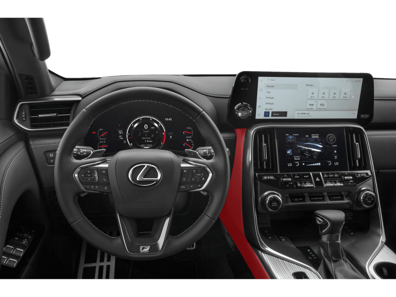 2026 Lexus LX LX 600 F SPORT Handling - Interior Drivers Dash