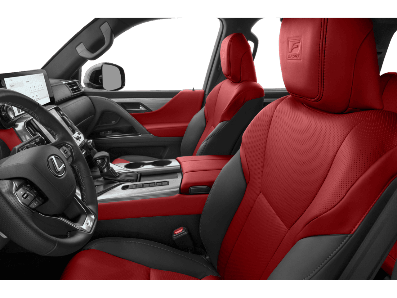 2026 Lexus LX LX 600 F SPORT Handling - Interior Driver's Side with Door Open, Front Seat Feature