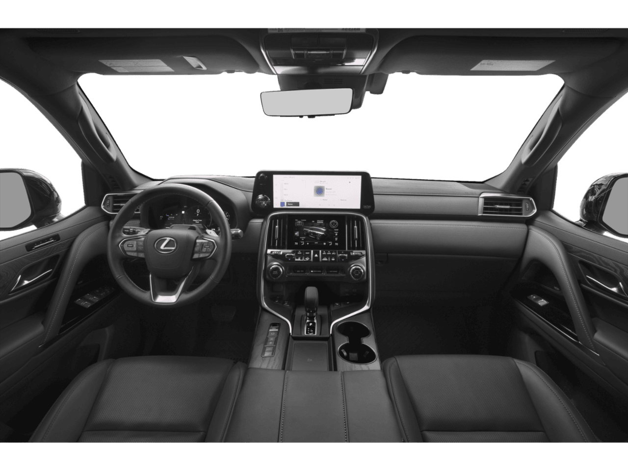 2026 Lexus LX LX 700h Overtrail - Interior Full Dash Basic