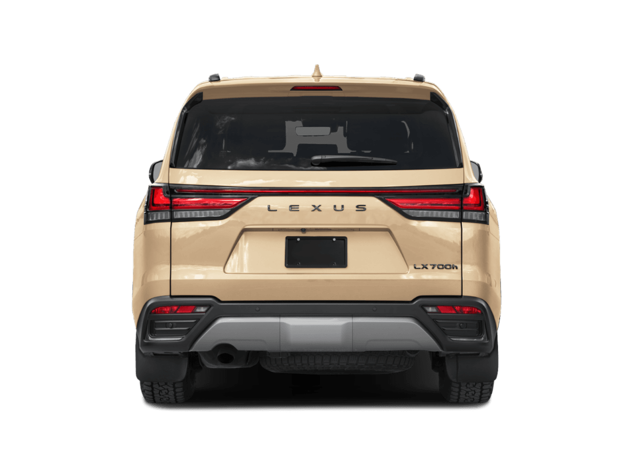 2026 Lexus LX LX 700h Overtrail - Rear (full)