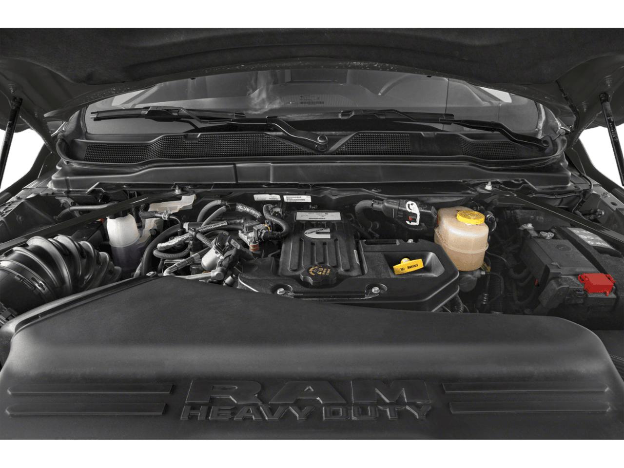 2026 Ram 2500 Black - Interior Engine Shot Feature