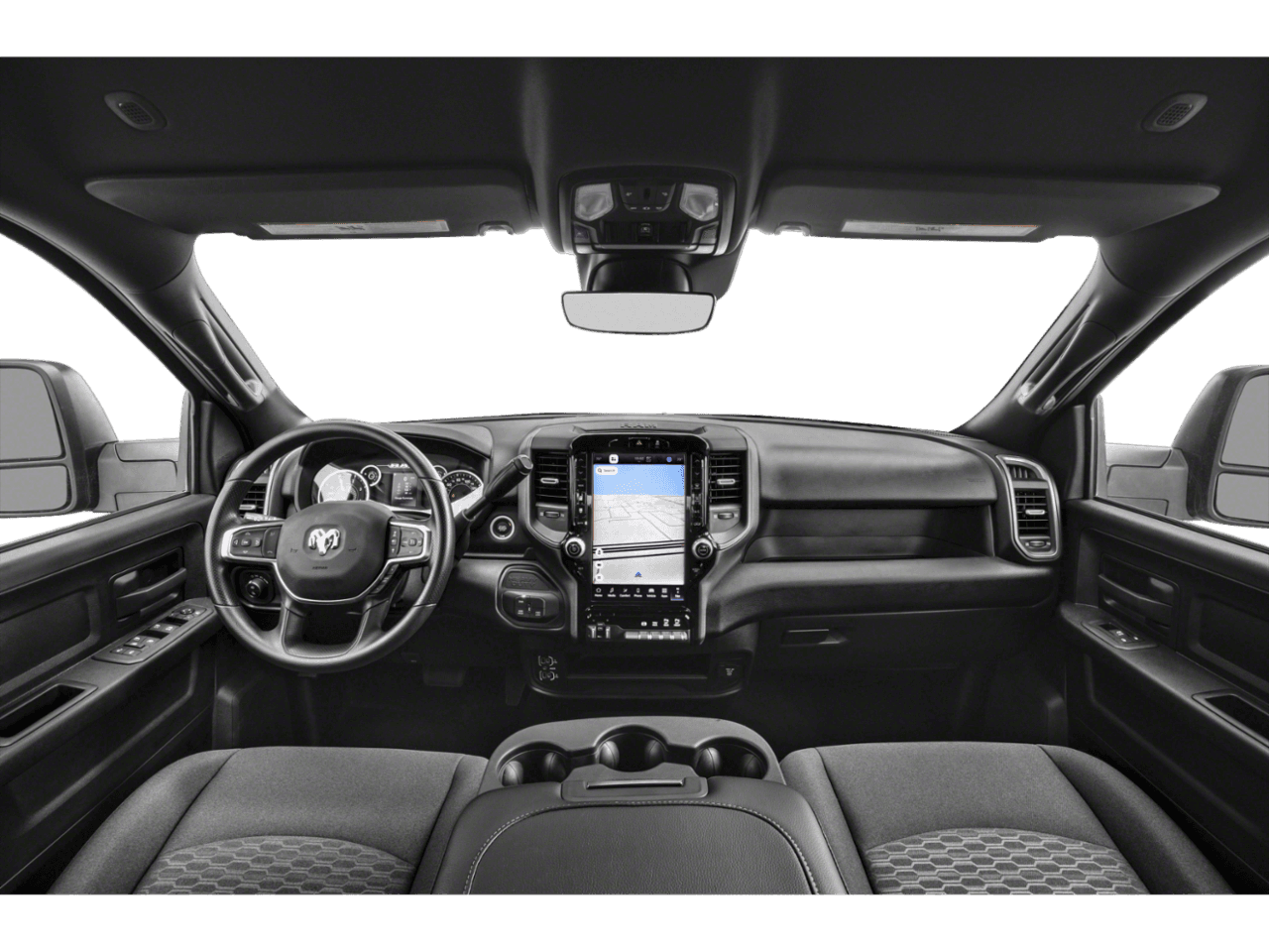2026 Ram 2500 Black - Interior Full Dash Basic