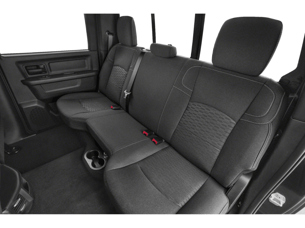 2026 Ram 2500 Black - Interior Rear seats