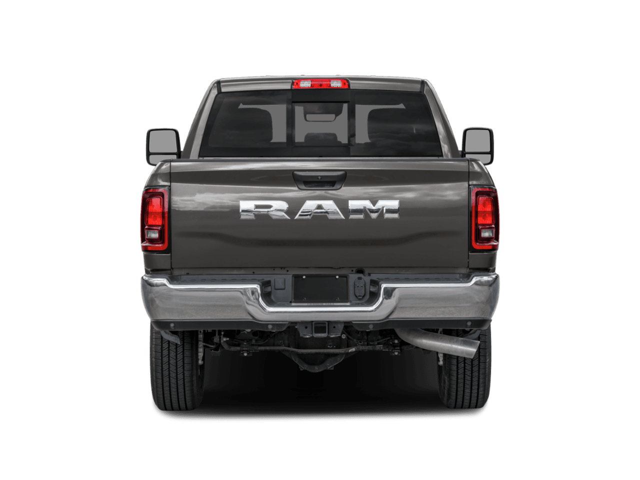 2026 Ram 2500 Black - Rear (full)