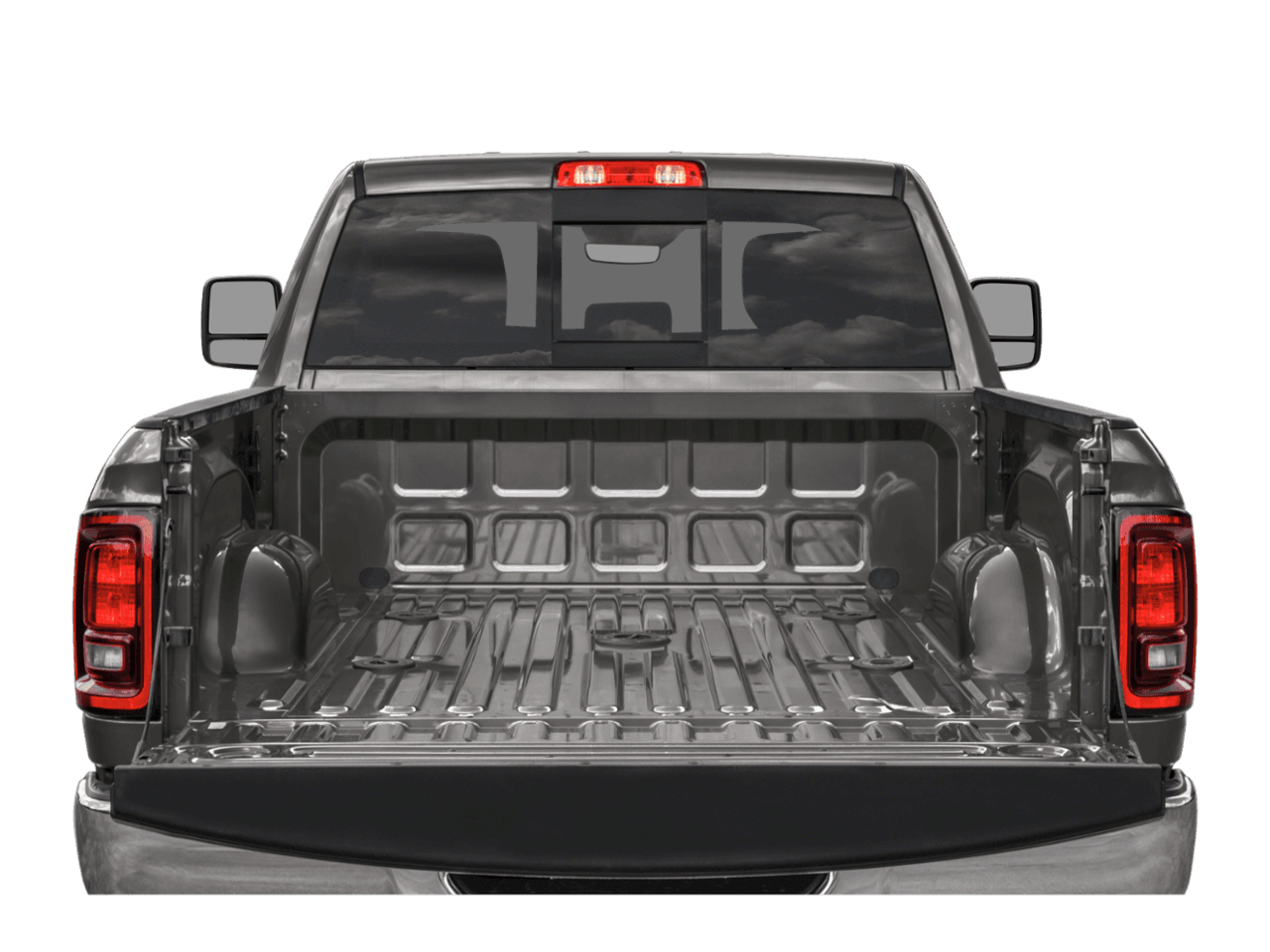 2026 Ram 2500 Black - Interior Trunk with Hatch Open Feature