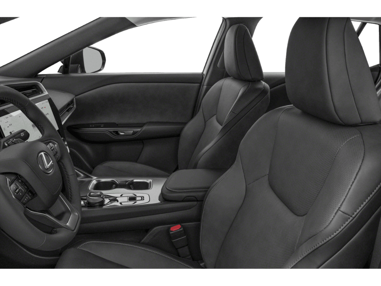 2026 Lexus RZ RZ 450e - Interior Driver's Side with Door Open, Front Seat Feature