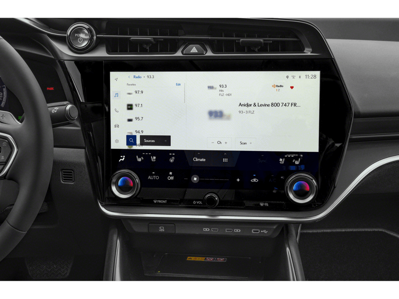 2026 Lexus RZ RZ 450e Premium - Interior Stereo System