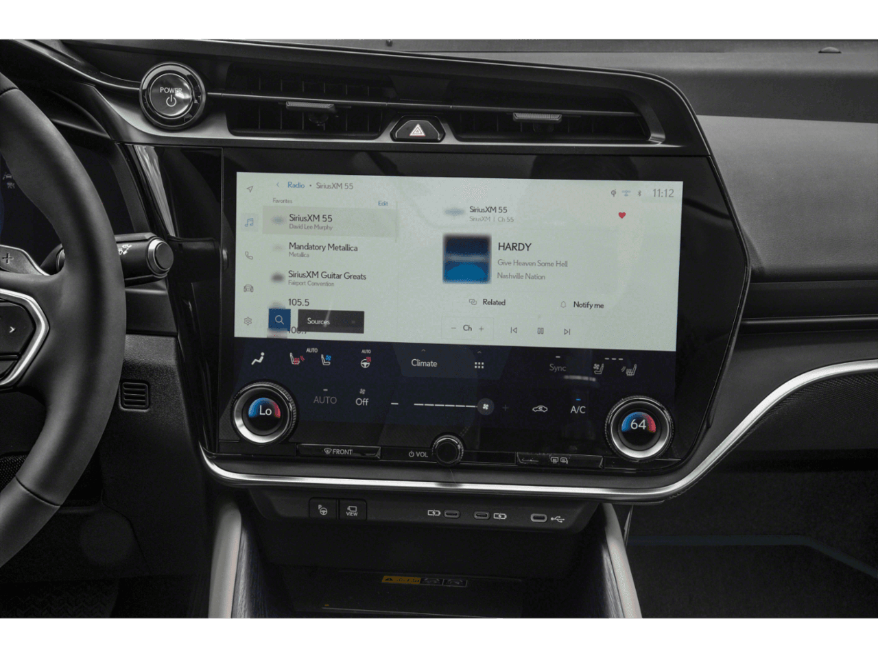 2026 Lexus RZ RZ 450e Luxury - Interior Stereo System