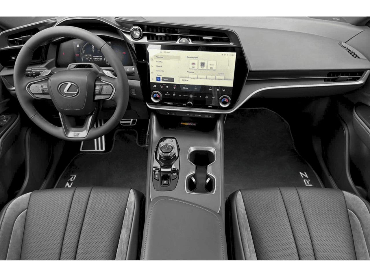 2026 Lexus RZ RZ 550e F SPORT - Interior Full Dash Basic