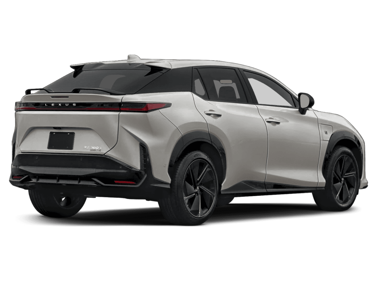 2026 Lexus RZ RZ 550e F SPORT - Rear 3/4, facing to the right