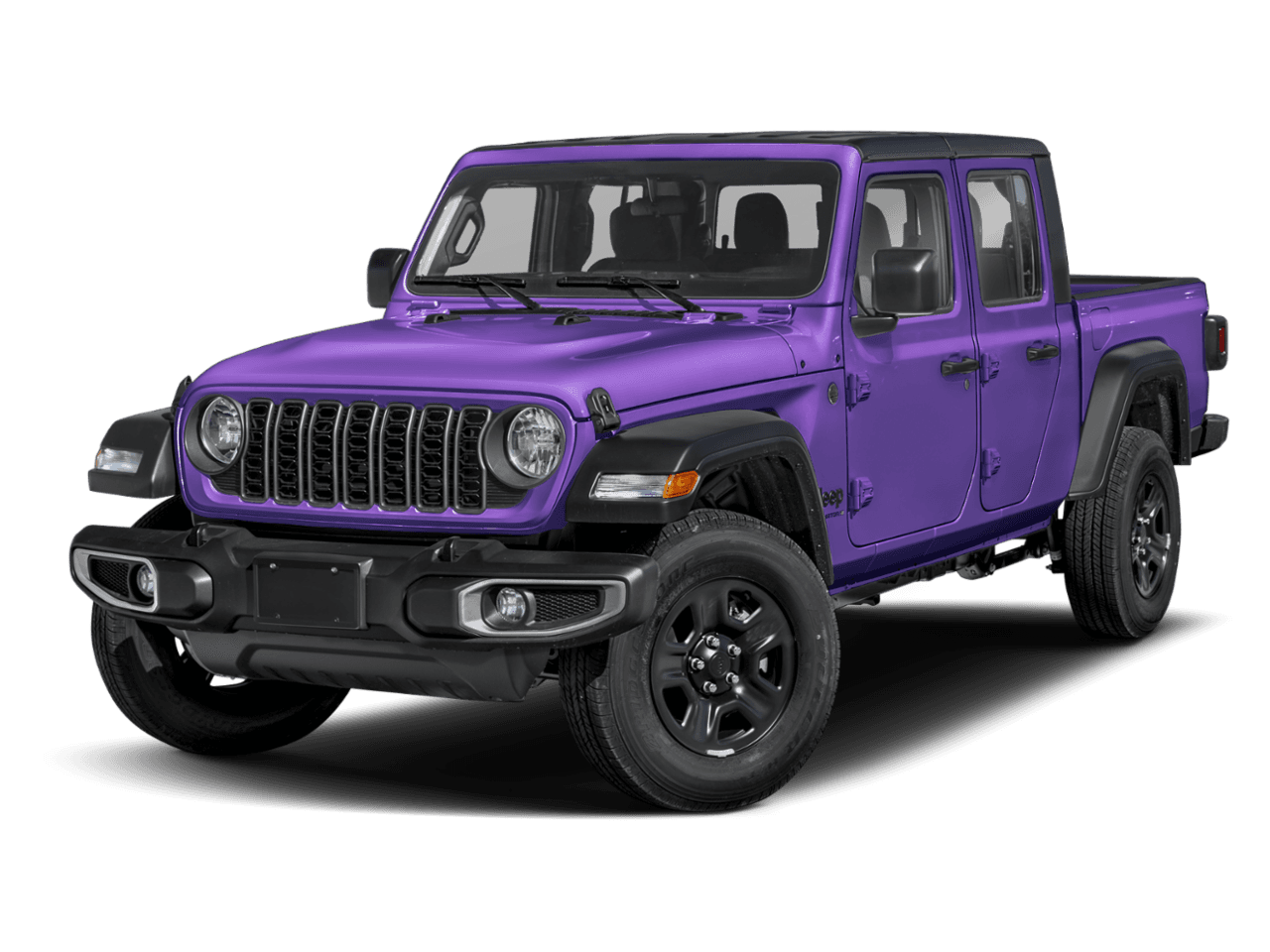 2026 Jeep Gladiator Sahara - Front 3/4, facing to the left