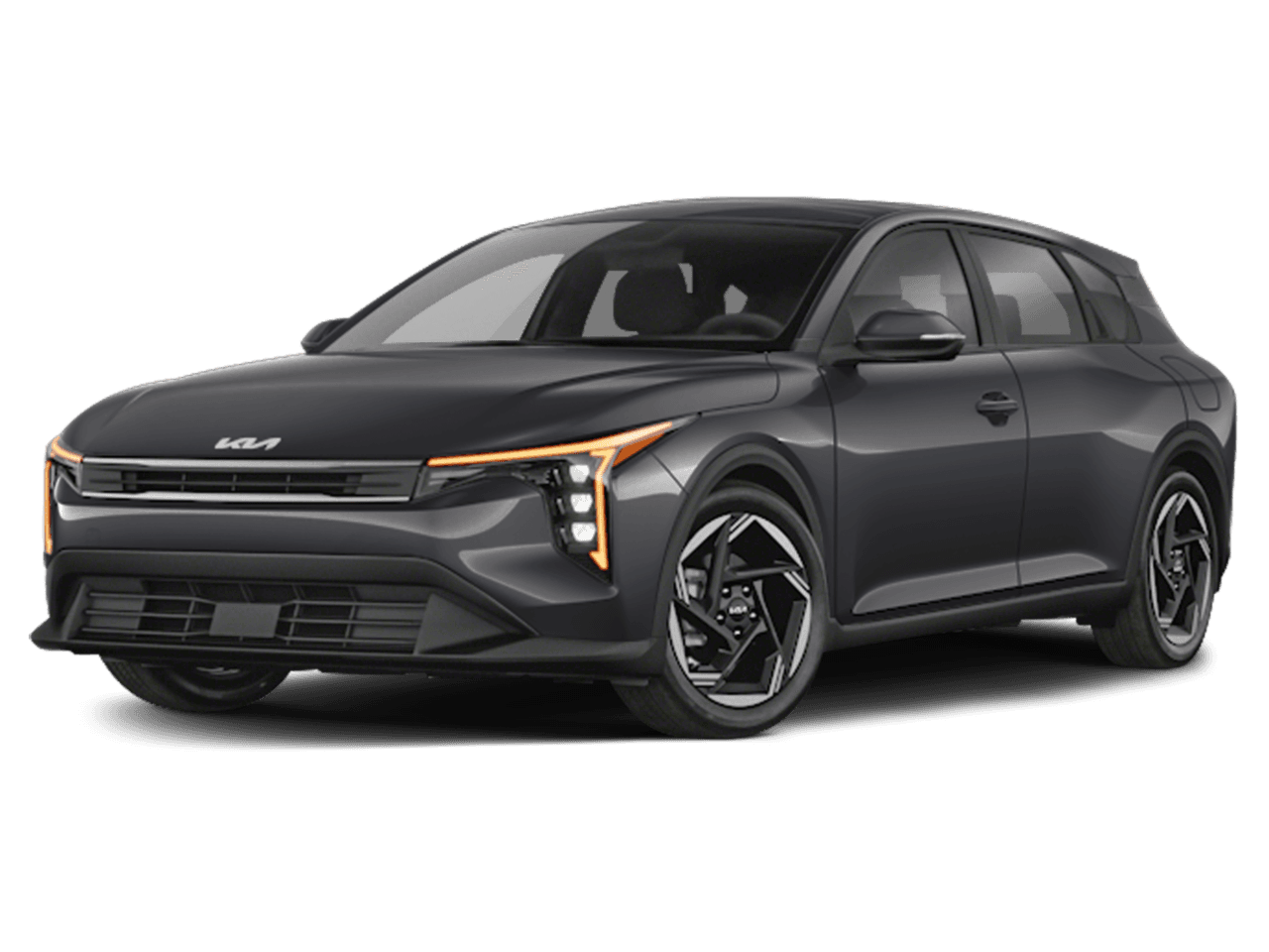 2026 Kia K4 EX - Front 3/4, facing to the left